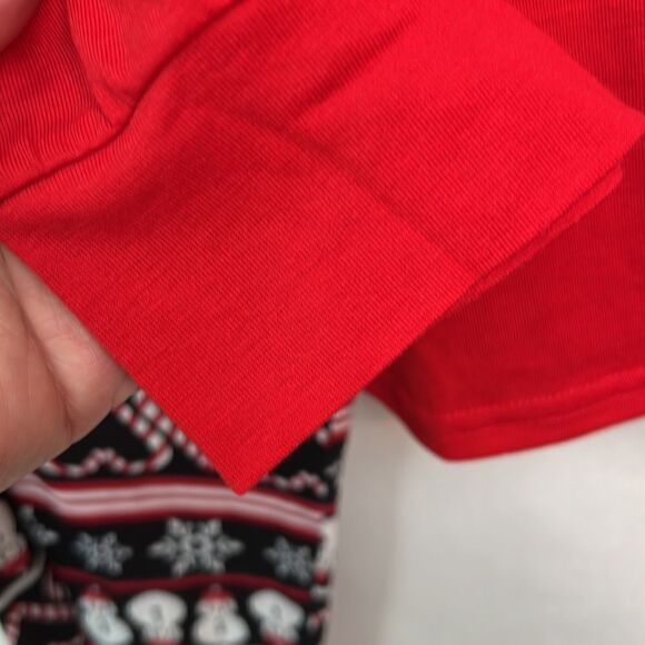Ekoaer Women Snowman Holiday Pajama set long sleeve red and black size XL… - Picture 7 of 10